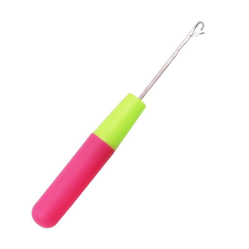 2pcs Sewing Tools Repair Sweater DIY Sewing Needles Aluminium Tongue Knitting Tool Carpet Crochet Hook Supplies Costura