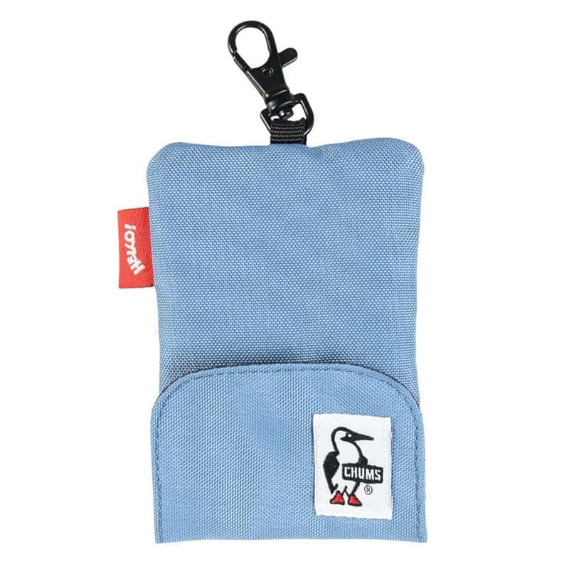 

[Chums] key ring Recycle Retractor Key Holder Blue