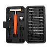 Punch Set Punch Tools Steel Punch Hammer Set Portable Pin Punch Set with Detachable Hammer Storage