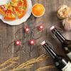 8Pcs Swing Cap Bottles Cap Flip Beer Flip Top Bottle Sealer Lid New Wine Stopper