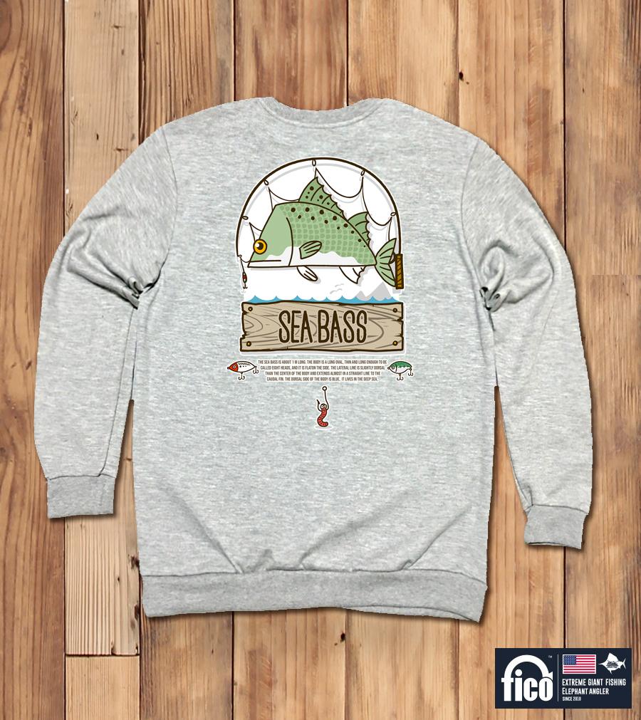 DOLDOL Fico-Mtm-136 Extreme Fishing Pico Season 2 Character Graphic Sweatshirt Long Sleeve