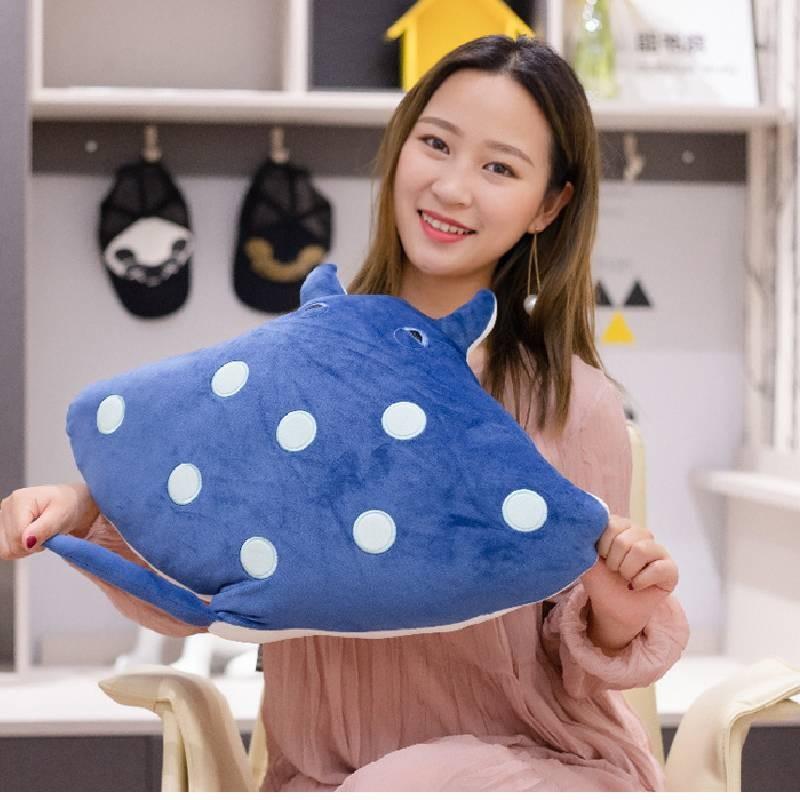 Rays Marine Manta Animal Plush Toy Stuffed Doll Bedroom Decoration Gift Kids