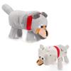 HEISSES Spiel Wolf Plüschtier Stofftier Wolf Plüsch Weiche Tiere Spielzeugpuppe Brinquedos für Kinder Kinder Geschenke