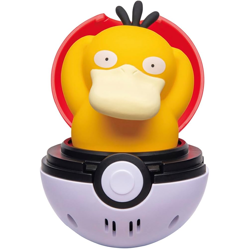 Takara Tomy Pocket Monsters Piyoko Puny Psyduck Plush Toy 20cm Soft Stuffed Animal