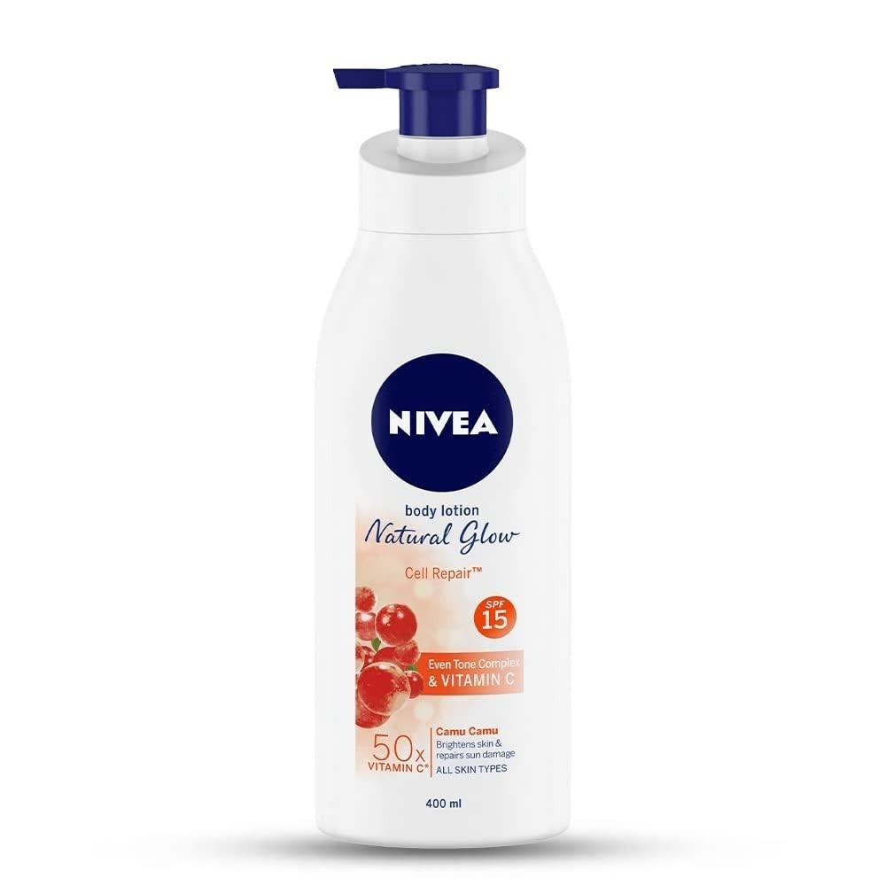 @ NIVEA Natural Glow Even Tone Body Lotion For Summer Protection 400ml Zr-4083-60%Off