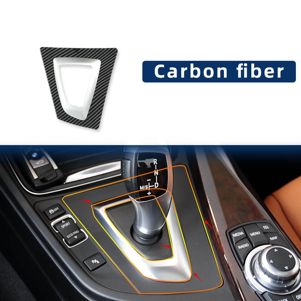 Auto Gear Shift Panel Trim Cover For BMW 3 Series E90 E92 E93 F35 F30 Car Center Console Gear Lever Panel Gear Handbrake Panel