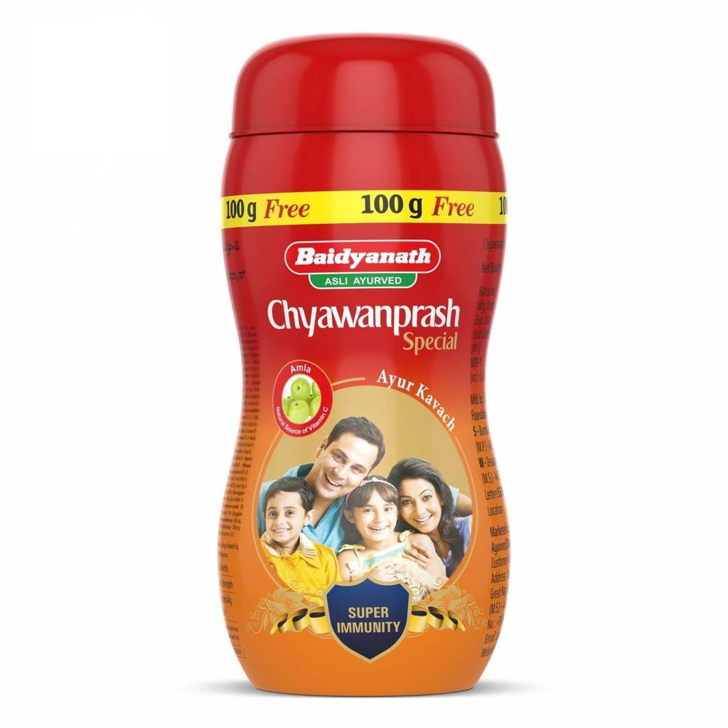 Baidyanath Asli Ayurved Chyawanprash Special 950g + 100g Free Natural Immunity Booster For Adults Kids
