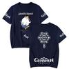 Genshin Impact T Shirt for Men Summer Clothing O Neck Anime Man T-shirt for Male Oversized New Men T-shirts Tops