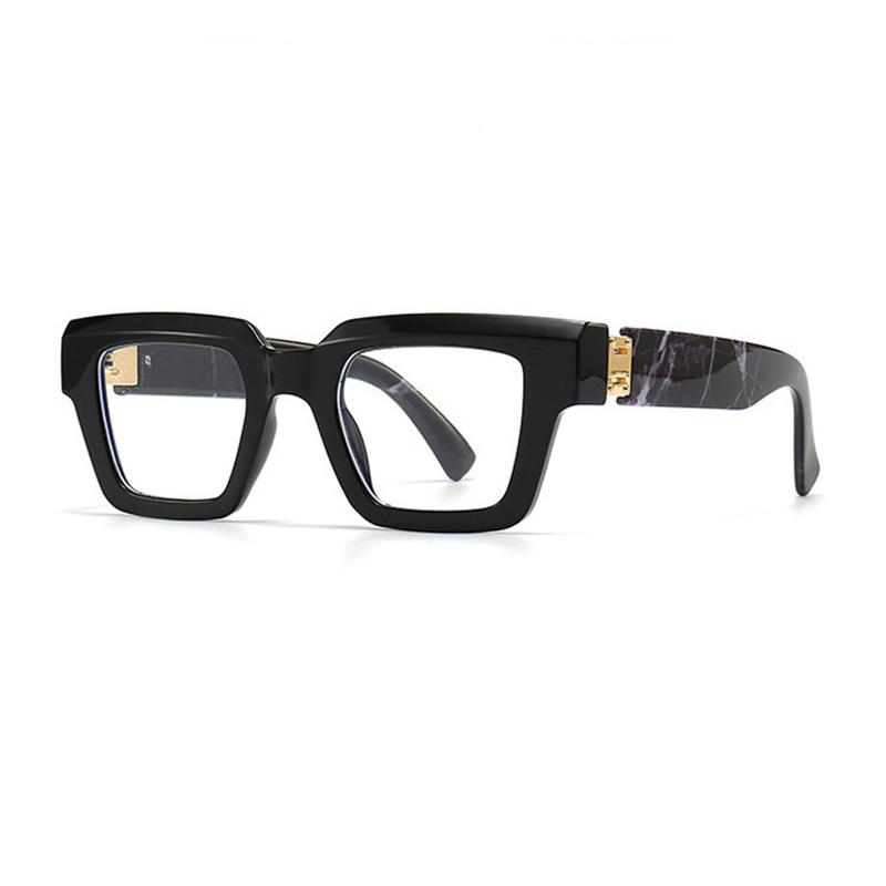 

Новые квадратные очки для чтения с пресбиопией оверсайз, унисекс, мраморные, ретро, компьютерные, диоптрии от +0.5 до +3.0 0.5 чёрный