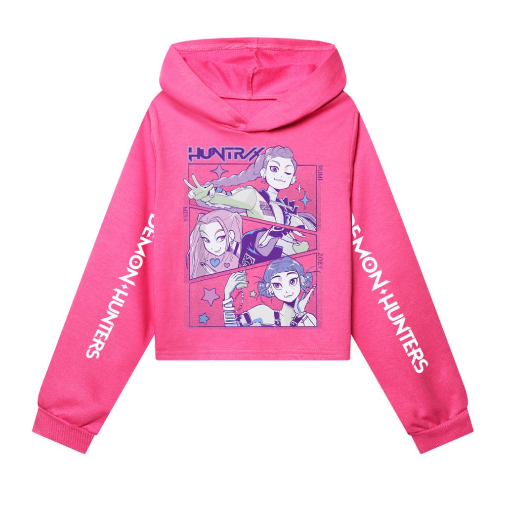 Boys' And Girls' Single And Double Sleeve Printed Sports Sweatshirts