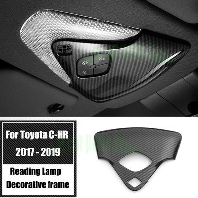 Pro Toyota C-HR CHR 2017 2018 Střecha auta Světlo na čtení Ozdobné obložení Kryt Vnitřní lišty Chrome