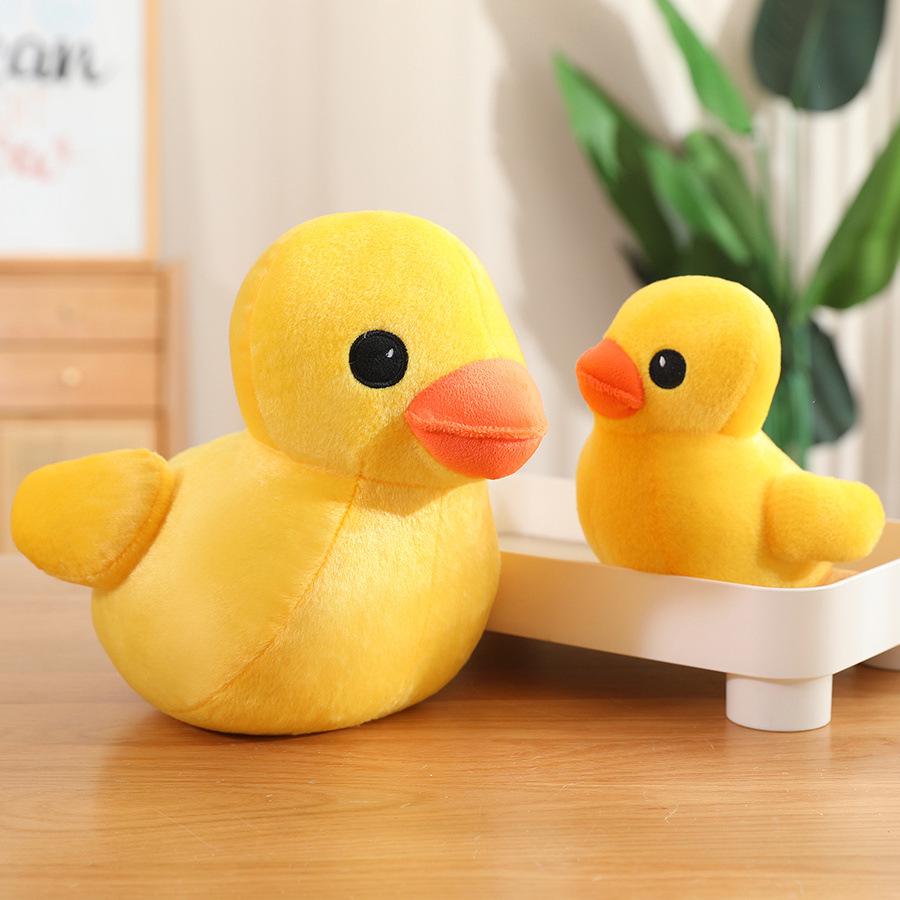 Adorable Yellow Duck Plush Toy - Children's Comfort Companion