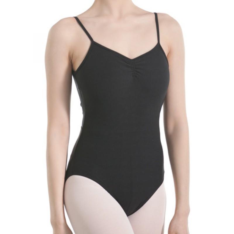 Womens Ballet Leotard With Spaghetti Straps Stretch Dancewear Adult Practice Performance