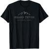 Retro Grand Teton Nationalpark Wyoming Gegr. 1929 Wander T-Shirt