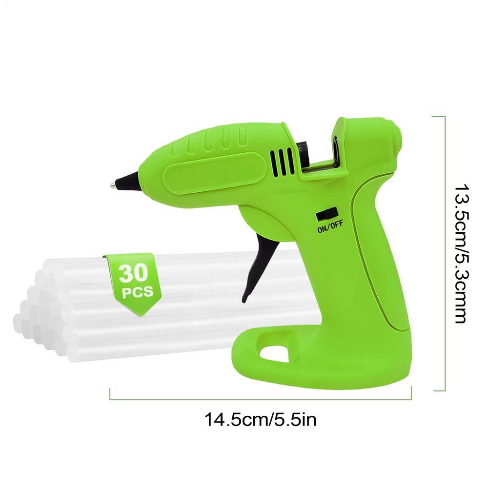 Hot Melt Glue Guns Rechargeable Cordless Hot Glue Machine Mini Household Industrial Guns Heat Temperature Electric Repair Tool