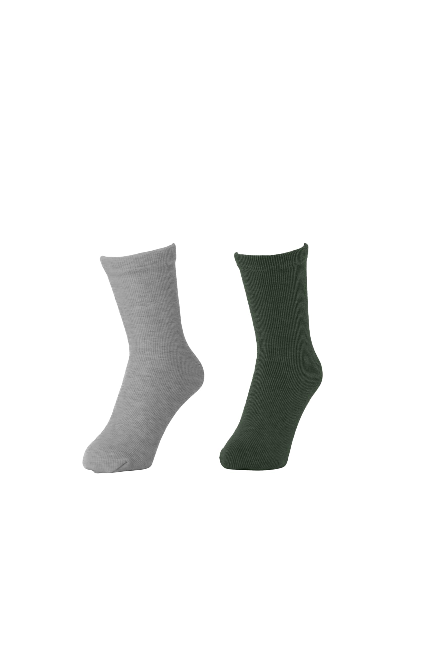 

Hokaron Fluffy Warm Set of Green and Gray Women s Socks, 20-25cm, 2,