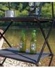 Portable Aluminum Multi-Layer Folding Storage and Drying Rack for Camping