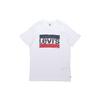 Levis Sports Logo Printed Cotton Short Sleeve T-Shirt Men Tops White 39636-0011