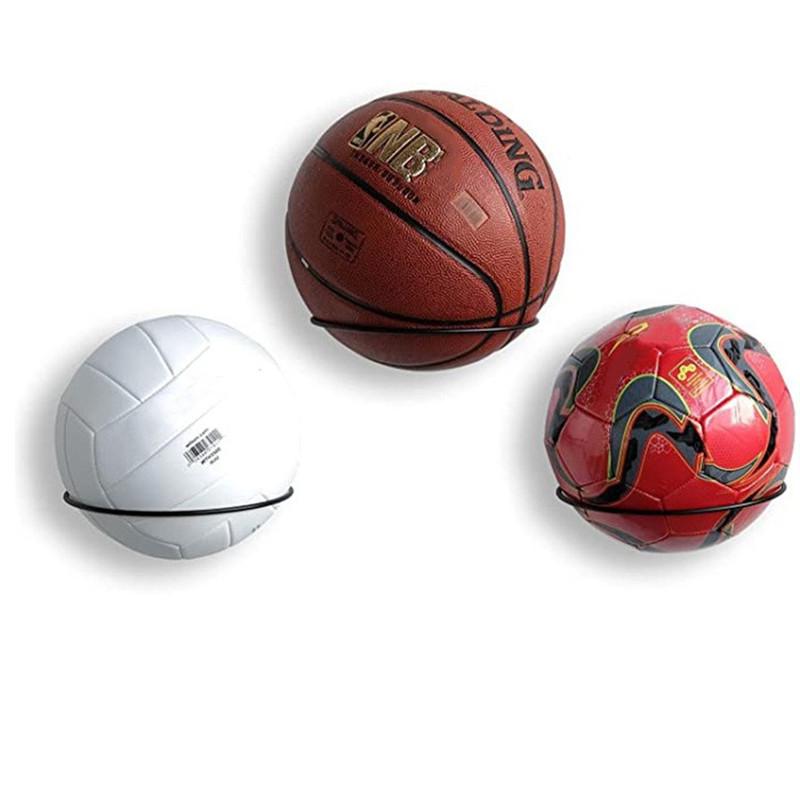 2025 New 1pc Wall hanging basketball iron frame basketball football a multi-purpose ball display shelf storage rack display rack