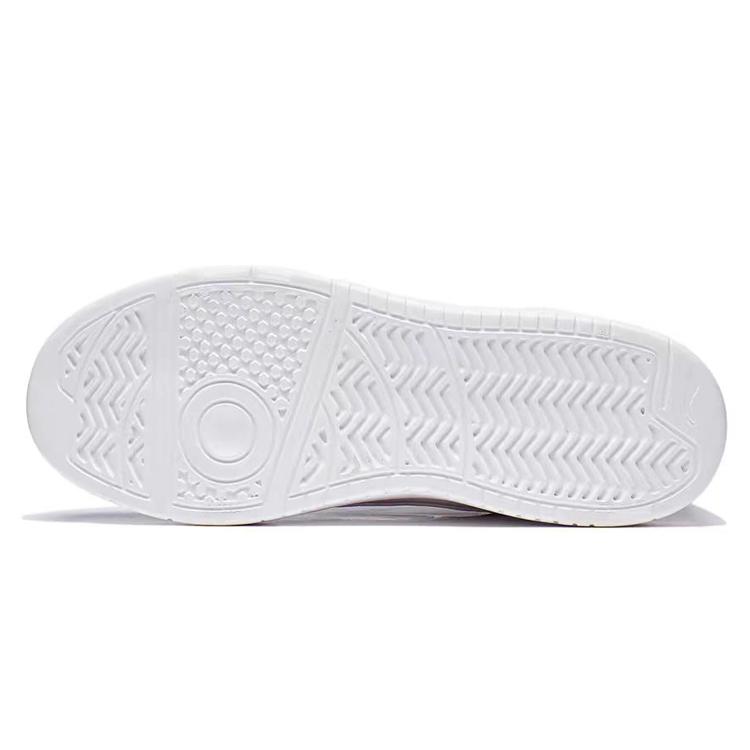 Li Ning Sycee 2 Slip Resistant, Abrasion Resistant, Height Increasing Low Top Skateboard Shoes Women's White Pink AGCT340-1(Team181-)