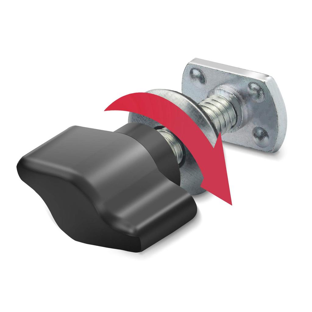 Universal Hard Top Quick Removal Fastener Thumb Screw And Nut Kit Compatible For 1995-2018 Jeep Wrangler YJ TJ JK JKU Sports Sahara Freedom Rubicon X