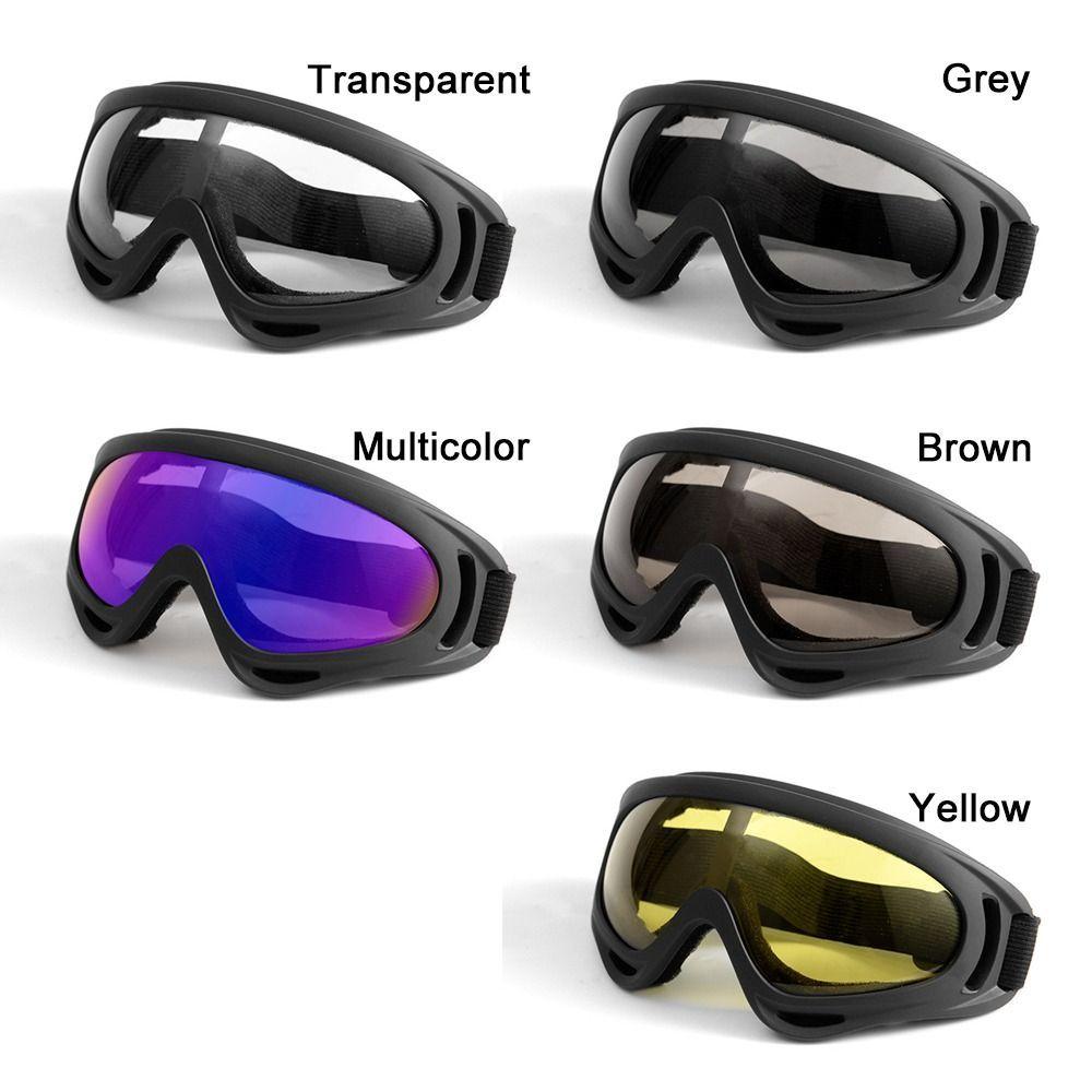 Winter Skiing Glasses Goggles Windproof Eyewear Glasses Ski Goggles Dustproof Moto Cycling Lens Frame Glasses Sunglasse