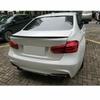 FOR BMW 3 SERIES F30 F80 REAR BOOT SPOILER M3 STYLE LIP GLOSS BLACK 100% FIT nlxk36