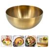 3 Pcs Vegetable Snail Noodles Salad Bowl Fruit Bowls Convenient Stainless Steel Food Accessories