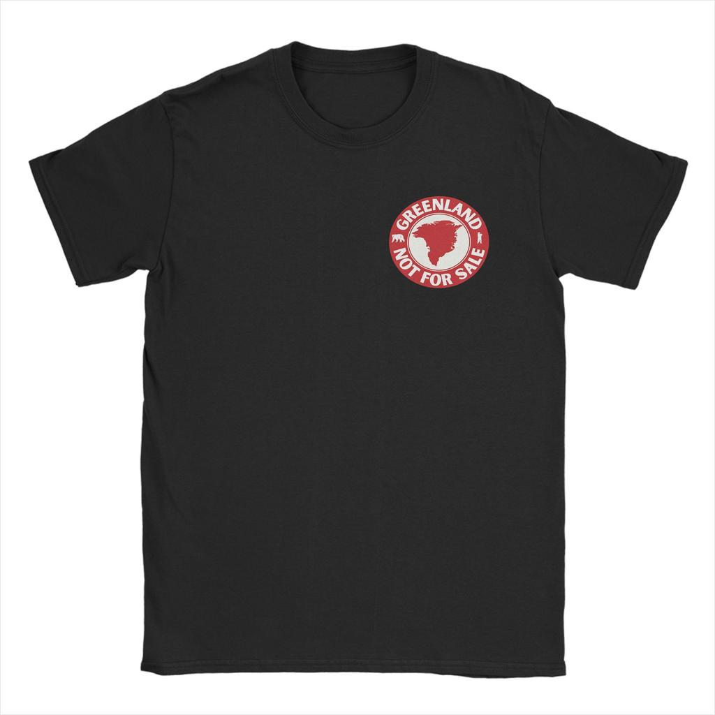 Make Greenland Great Again T Shirt Beach 100 Cotton TShirts For Unisex Harajuku Casual Tshirt ShortSleeve Streetwear Top Tees