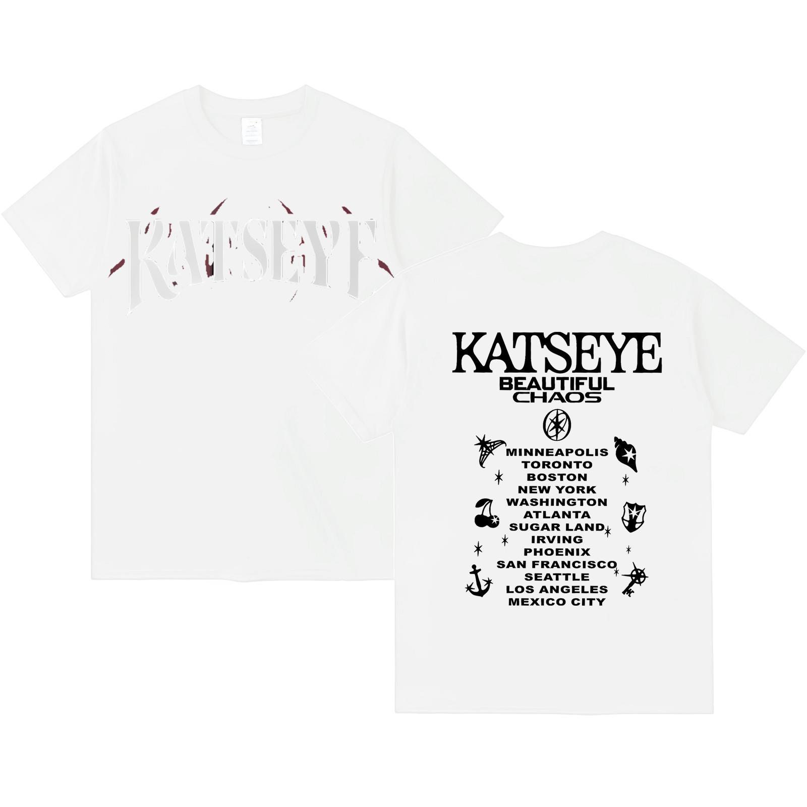 

Women s Fashionable And Casual Long Sleeve Printed Short-Sleeved Top XL білий