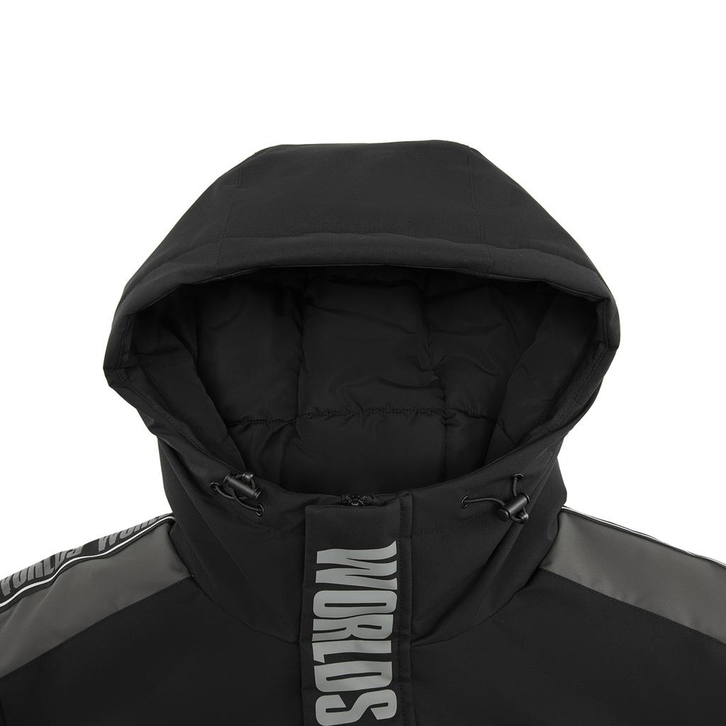 Li Ning League Of Legends Series Short Down Jacket Unisex outerwear Black AYMV249-2