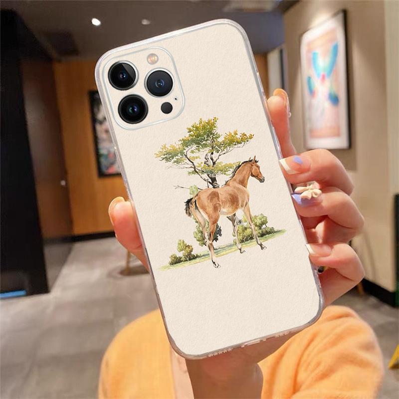 

Phone Case For iphone 17 Pro Air 17ProMax 16 15 14 13 Pro Max 16 15 14 13 Pro 15Plus foal Horse iphone 15Plus