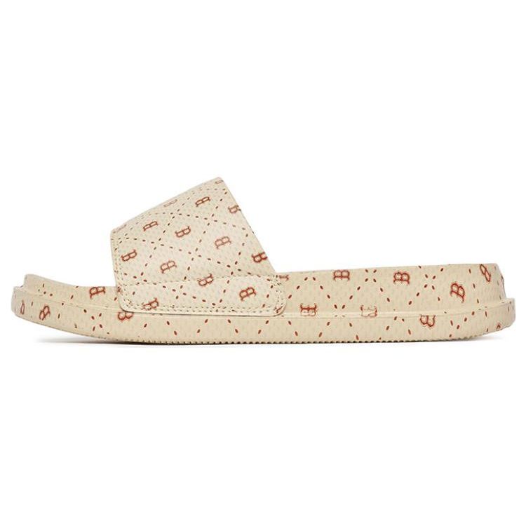MLB Slipper Boston Red Sox Comfortable Diamond Pattern Rubber Sole Silent Non-Slip Wear-Resistant Slide Sandals Unisex Footwear 3ALPCDM33-43CRS