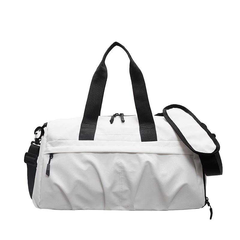 Simple Leisure Training Fitness Bag Dry and Wet Separation Business Trip Large Capacity with Shoe Warehouse Storage Hand Luggage Bag
