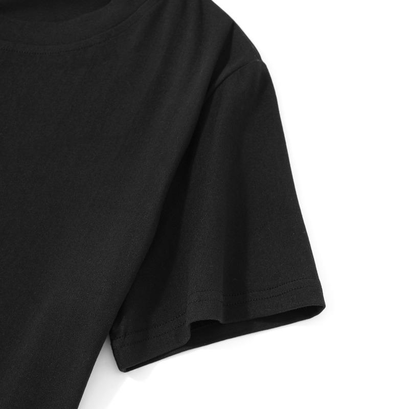 "Happy Mother'S Day" Women'S T-Shirt with Heart And Leaf Print for Mother'S Day Celebration, Perfect for Outings With. Soft