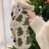 Cute Cow Spots Print Socks Thickened Warm Mink Cashmere Socks Funny Cartoon Animals Socks Comfortable Warm Autumn Winter