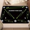 Tappetino per Allenamento Calcio Tappetino per Allenamento Piedi Calcio Antiscivolo Tappeto per Allenamento Palestra Domestica Massimizza il Tuo Gioco Tappeto per Decorazione Camera da Letto