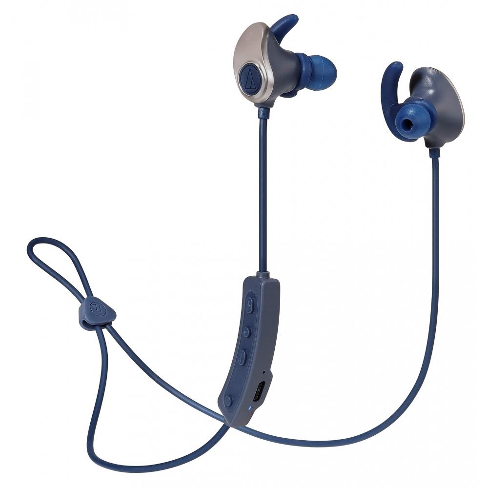 

audio technica SONICSPORT 4 ГБ Bluetooth ATH SPORT90BT GNV Беспроводные наушники Дождь Спорт Память