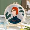 DIY Punch Needle Embroidery Kit: Russian Yarn Decorative Painting