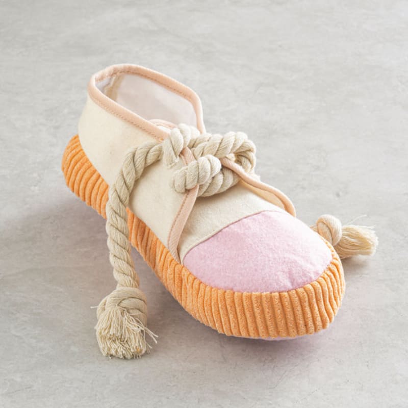 

[Pet] Shoe-Shaped Plush Toy Pink