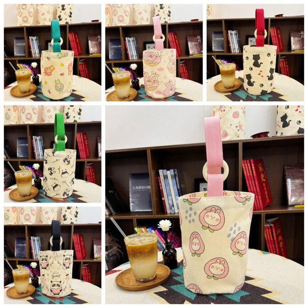 Large Capacity Mummy Bag Rabbit Lunch Bag Portable Cartoon Animal Bucket Bag  Storage Bag