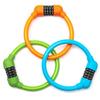 Bicycle Lock Portable Four-digit Combination Ring Lock Light Smart Small Oval Ring Anti-theft Lock