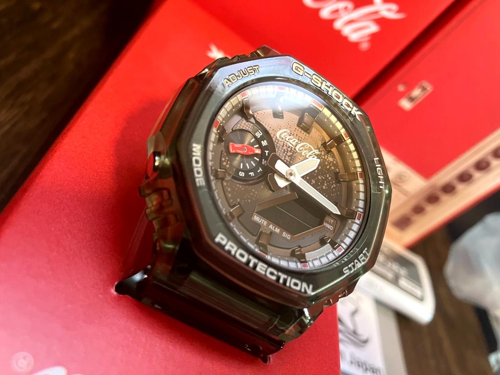 Casio G-Shock x Coca-Cola 140th GA-2100CC-3AJR Limited Japan Genuine 2026