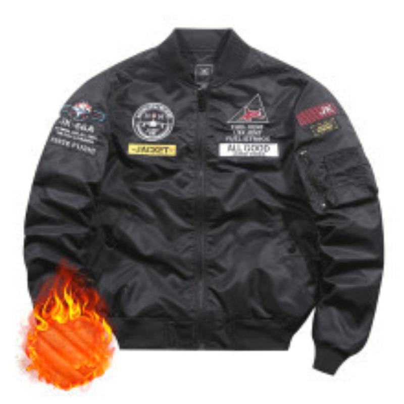 Jacket Men's Spring and Autumn Bomber Jacket Baseball Jacket Large Size Jacket