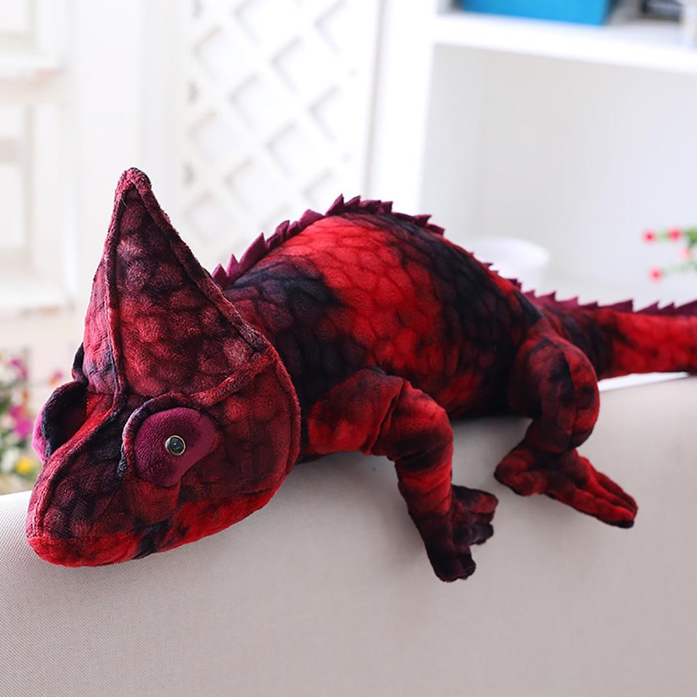 Decoración Muñeca Peluche Camaleón Modelo Juguete Animal Habitación Regalo