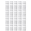 100PCS Cross Self Tapping Screws Round Washer Head Screws 410 Stainless Steel Screw Fasteners 4.8x32mm 100PCS