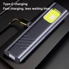 LED Keychain Flashlight, USB-C Rechargeable,Multi Functional, Ultra Bright, Long-range,EDC Portable, Magnetic Repair, Work Light