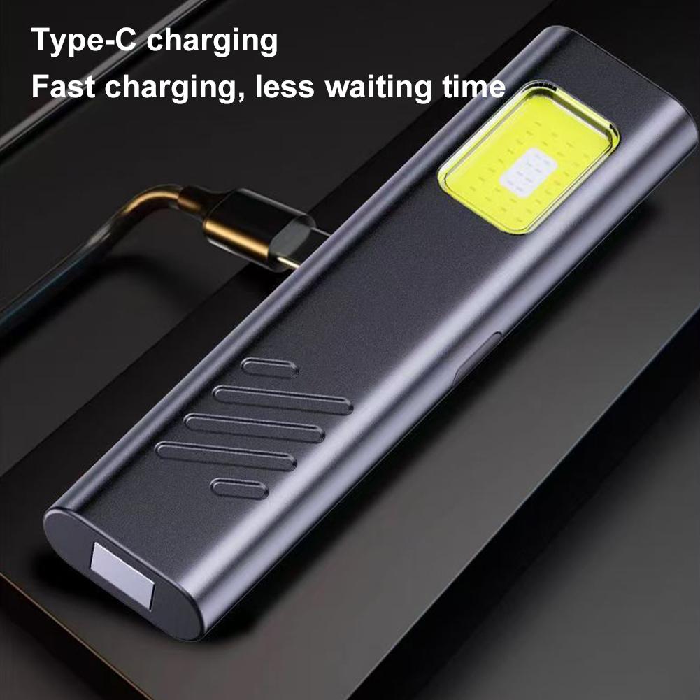 LED Keychain Flashlight, USB-C Rechargeable,Multi Functional, Ultra Bright, Long-range,EDC Portable, Magnetic Repair, Work Light