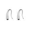 Niche Minimalist Water Drop Stud Earrings - Japanese & Korean Summer Style