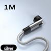 540° Magnetic 3A Fast Charging 7-Pin USB-C/Android Data Cable with Rotating Elbow